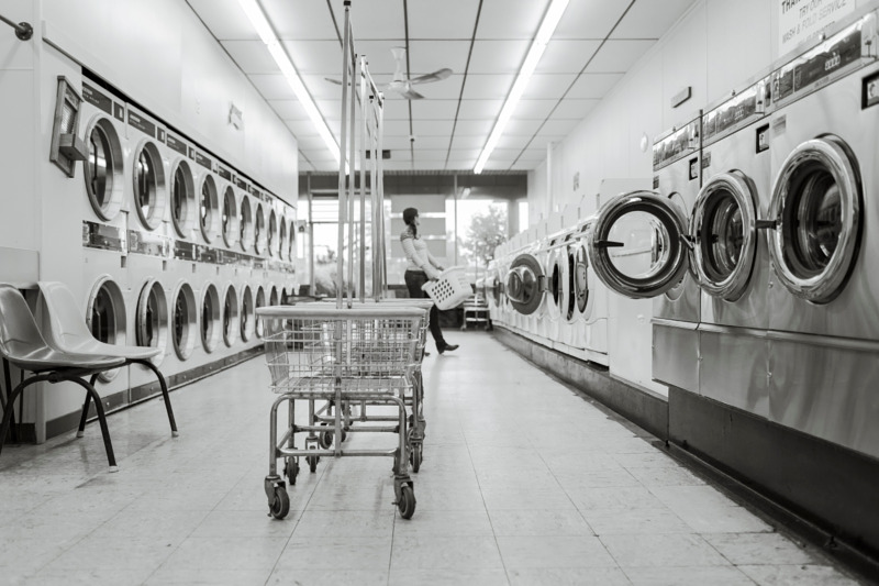 Lavadora de roupa industrial