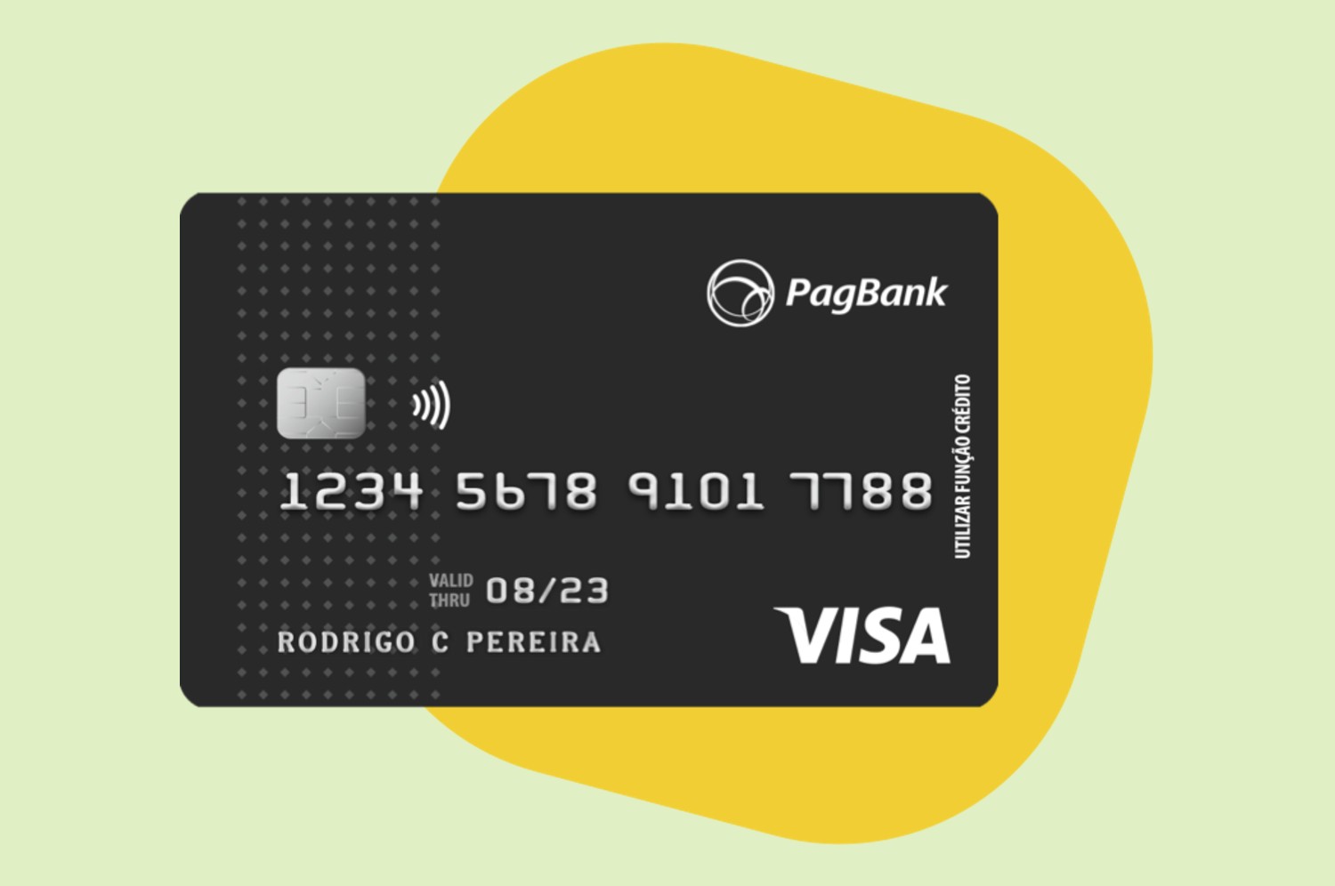 Cartão de Crédito do PagSeguro - Como funciona o cartão PagBank? (Imagem: Divulgação/PagSeguro)