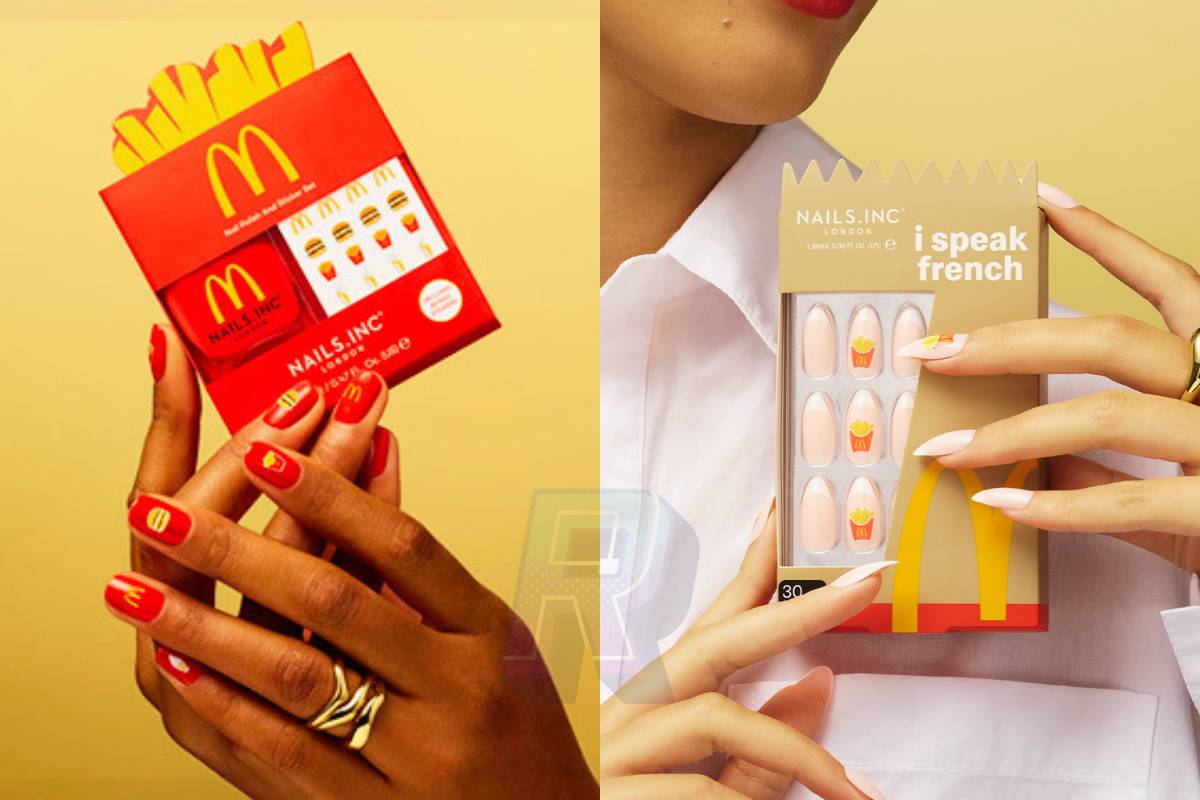 A nova e inusitada coleção de esmaltes em parceria com o McDonald's