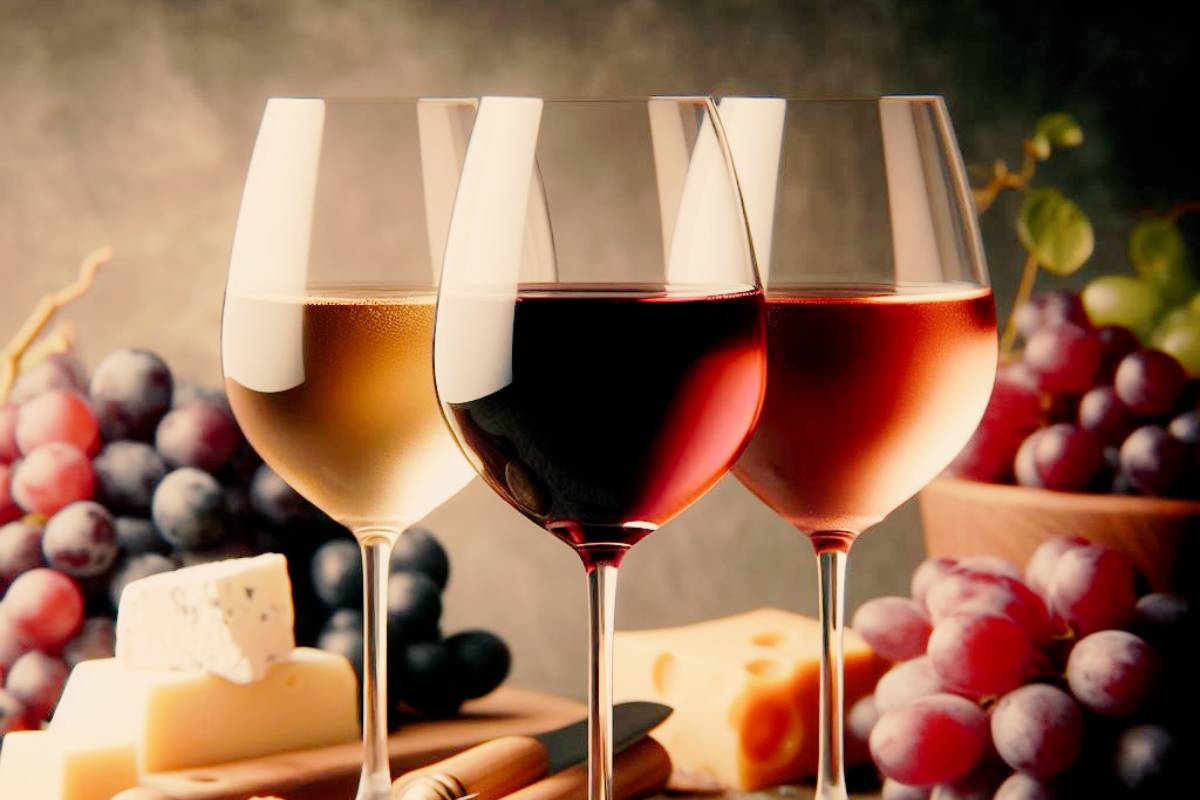 As diferenças entre Vinho Tinto, Vinho Branco e Vinho Rosé