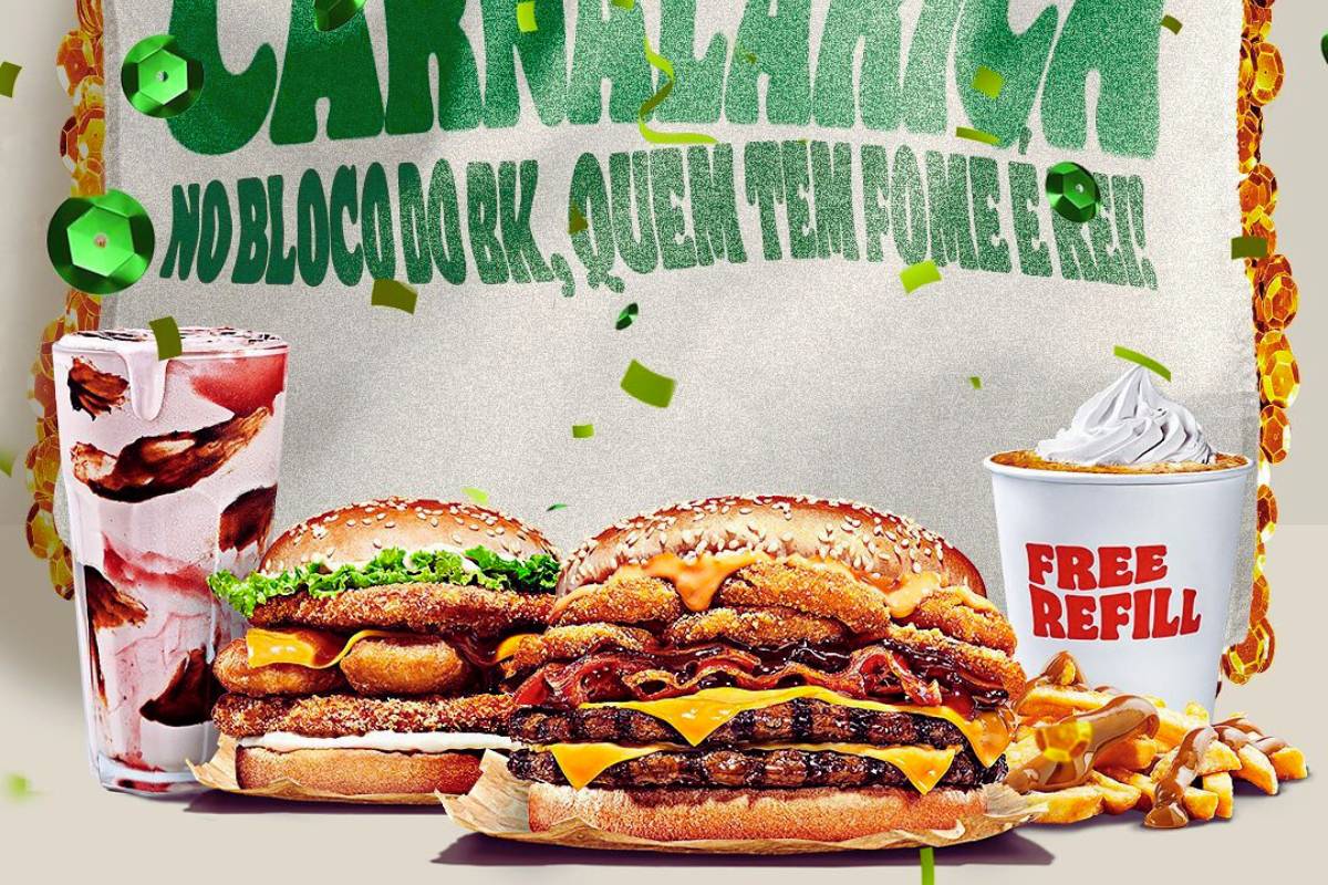 Burger King lança Combo Carnalarica para o Carnaval 2024, edição limitada!