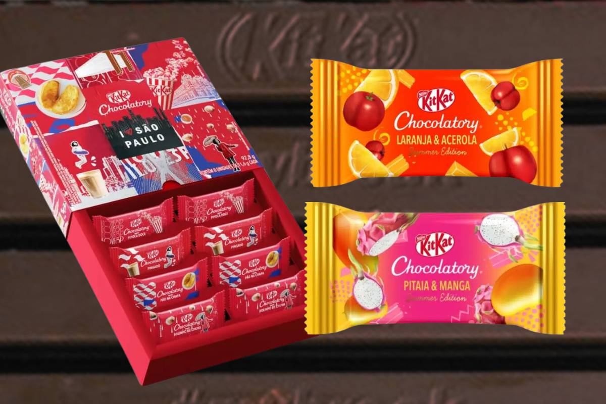 Os novos sabores excêntricos de KitKat, incluindo Pão na Chapa e Pingado