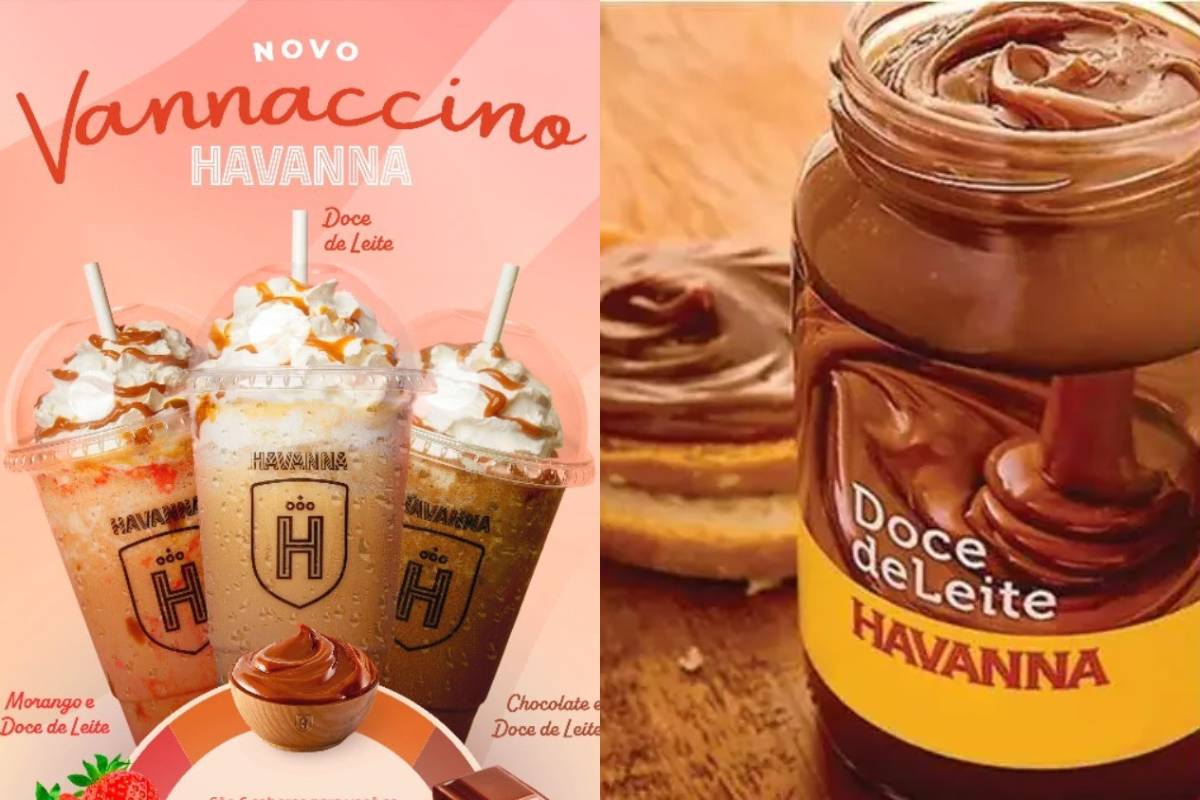 A nova linha instagramável de bebidas da Havanna com calda de Doce de Leite