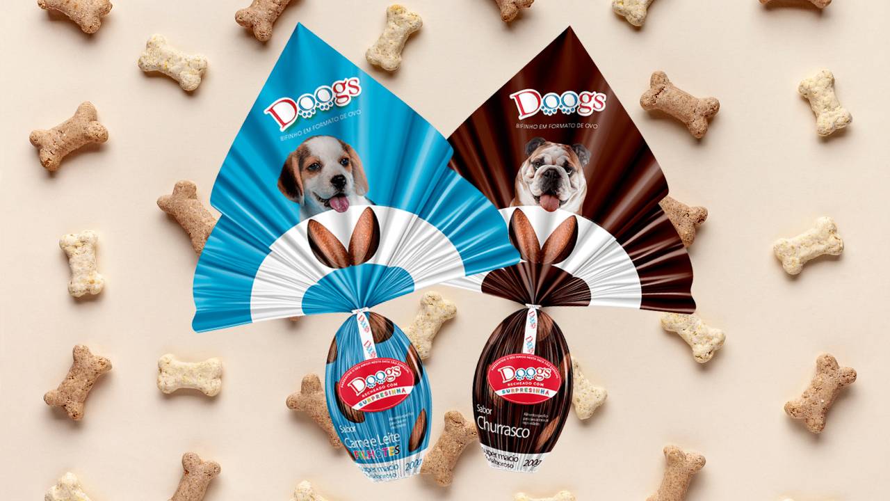 Doogs tem coleção de Ovo de Páscoa para cachorros! Veja os principais produtos