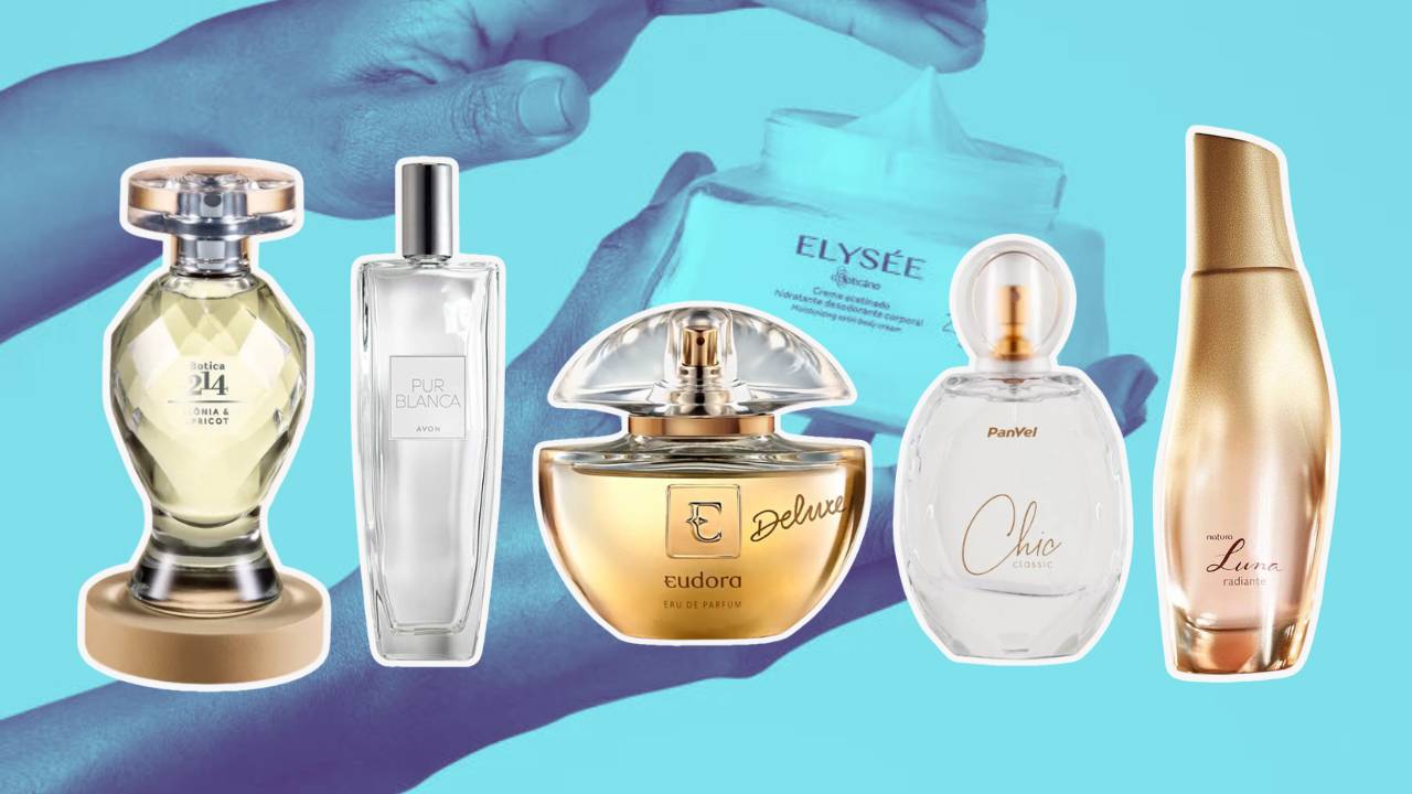5 Perfumes que mais combinam com o Hidratante Elysée Blanc