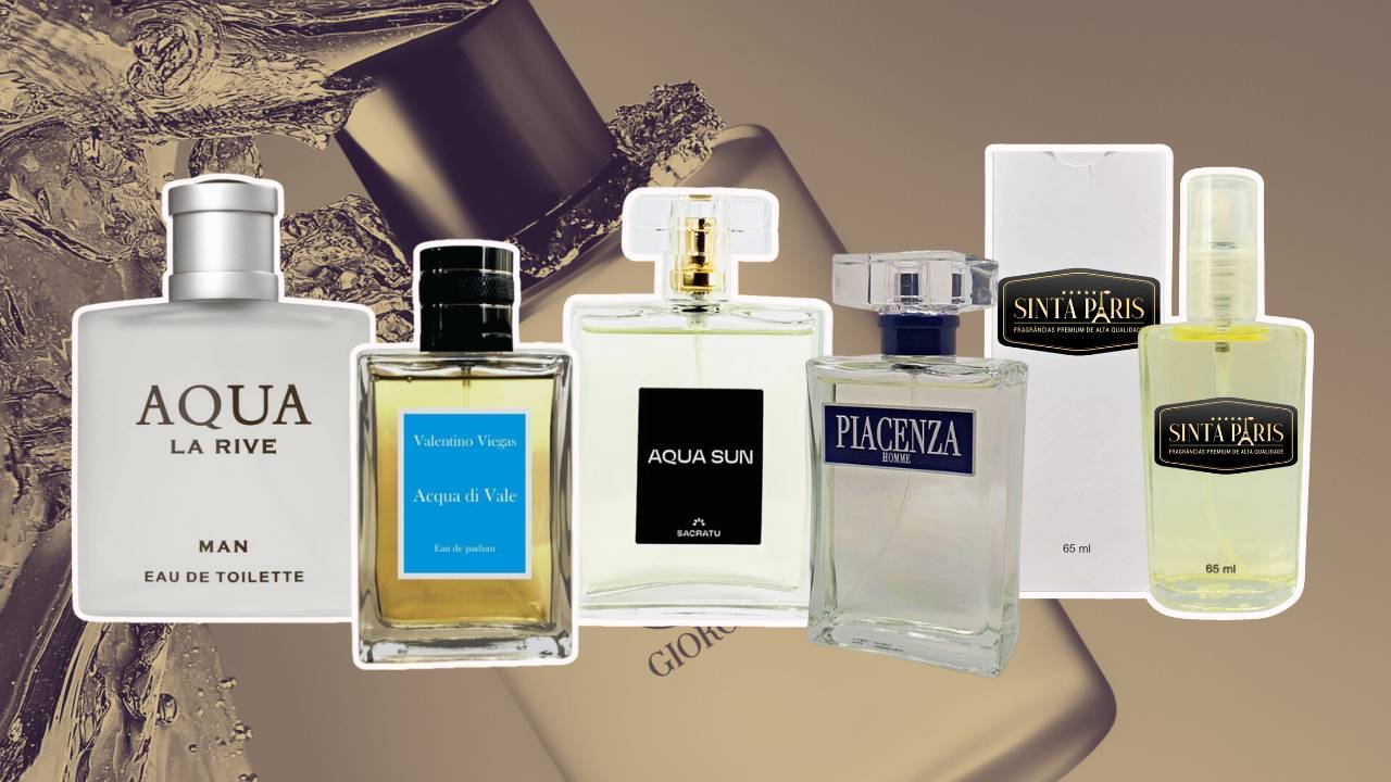 5 perfumes baratos parecidos com o Acqua di Giò da Armani