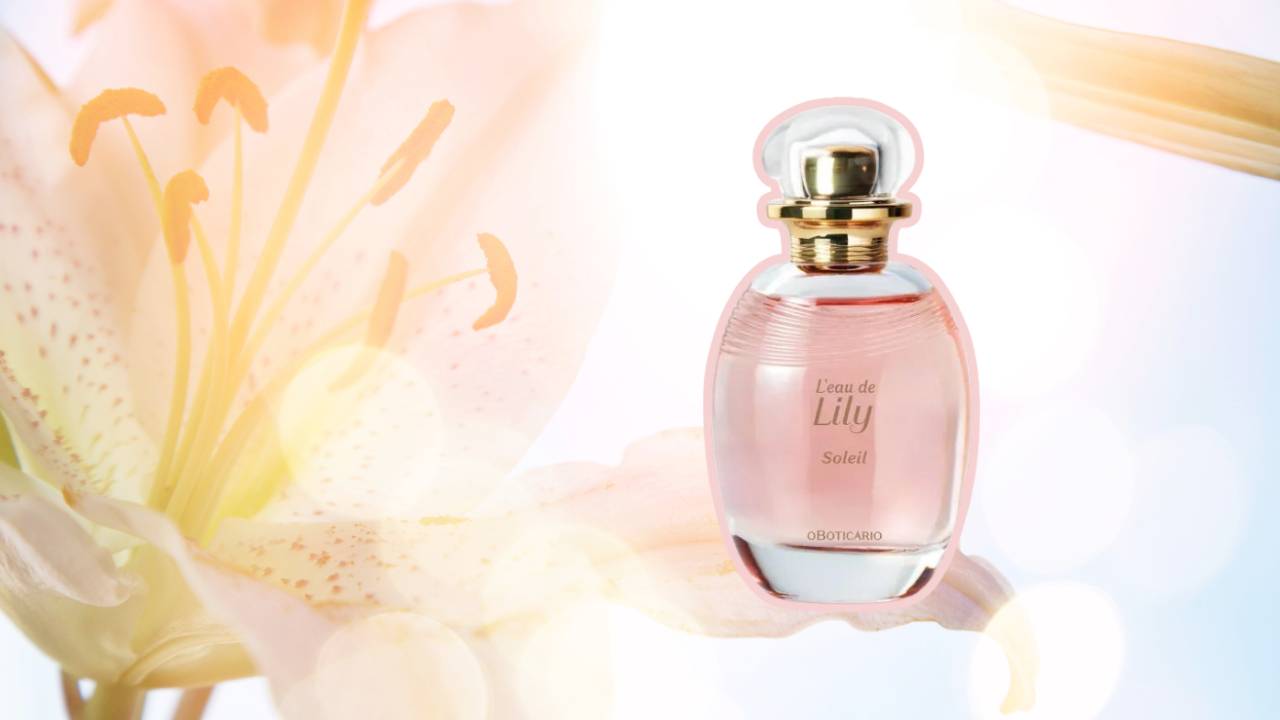 Cheiro de Princesa perfume L'eau de Lily Soleil com desconto especial no Boticário