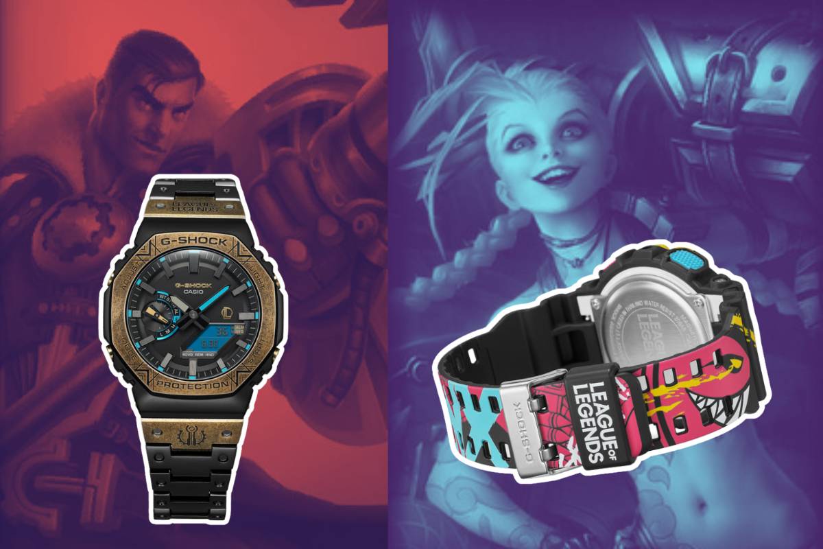 G-Shock anuncia 2 novos relógios inspirados em League of Legends