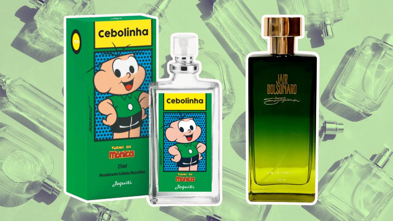 Novo 'Barbenheimer' Perfumes do Bolsonaro e do Cebolinha são os mais procurados do momento